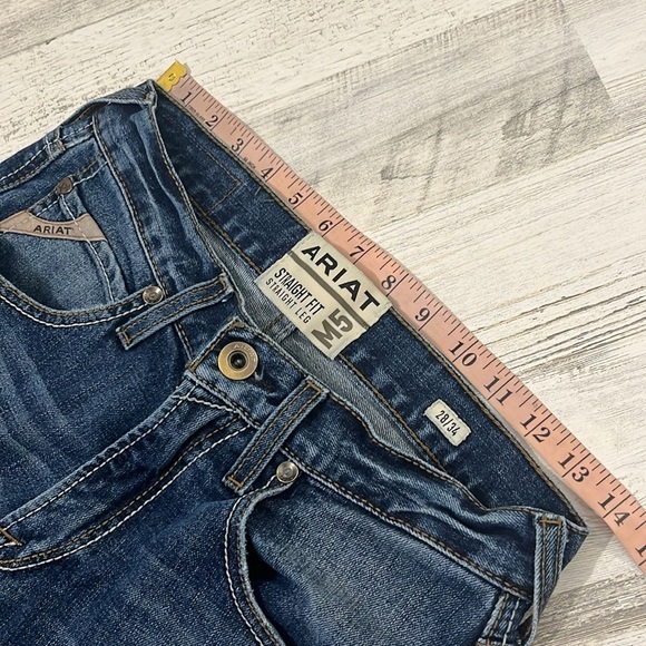Ariat Straight Fit Straight Leg Jeans Size 28 - Picture 10 of 11